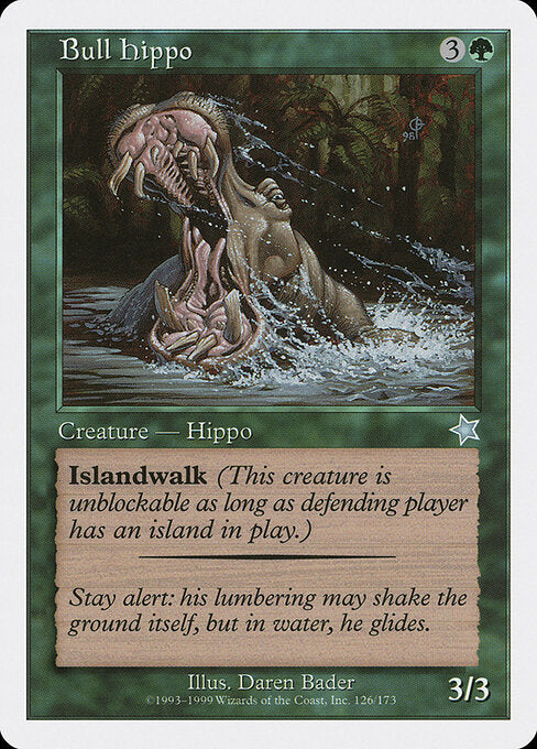Bull Hippo - Starter 1999 - 126