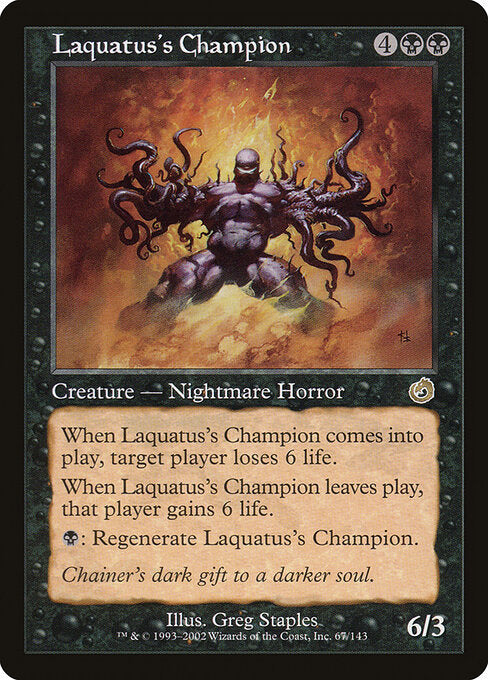 Laquatus's Champion - Torment - 67