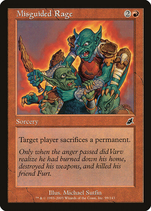 Misguided Rage - Scourge - 99