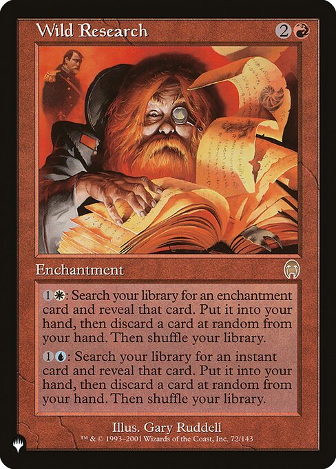Wild Research - The List - APC-72