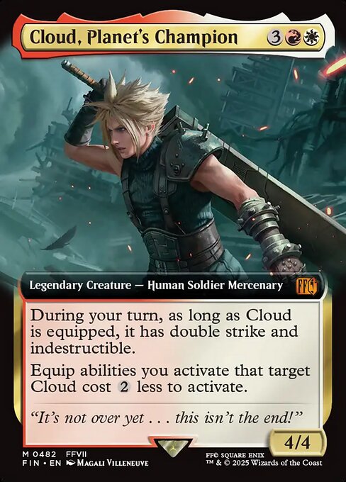 Cloud, Planet's Champion - Final Fantasy - 482