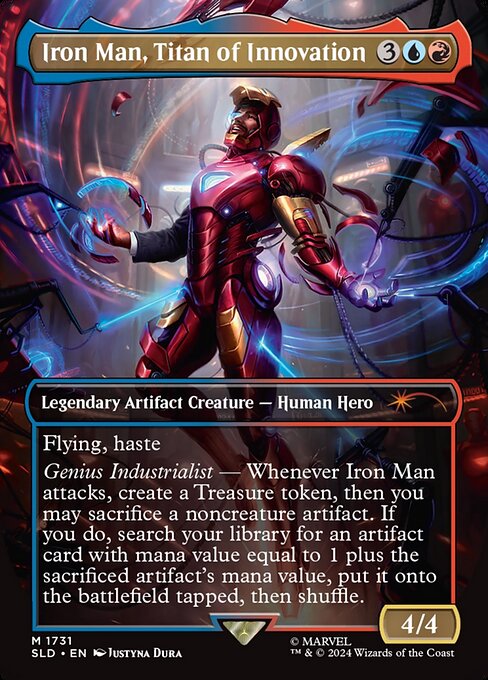 Iron Man, Titan of Innovation - Secret Lair Drop - 1731