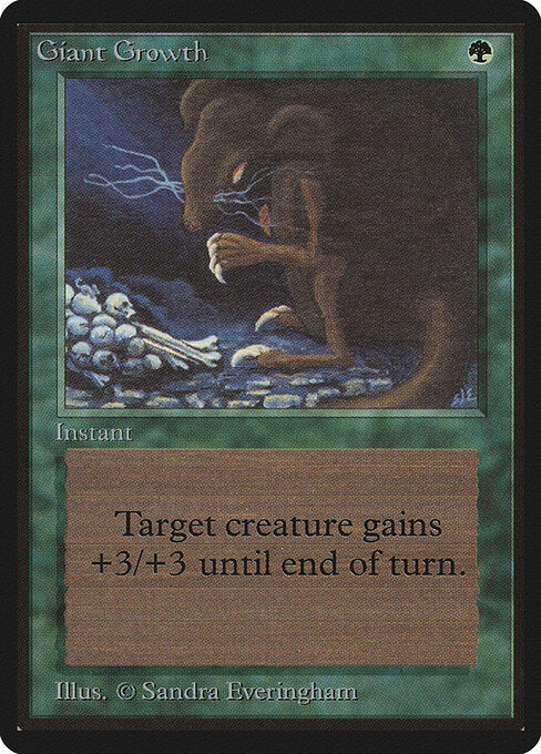 Giant Growth - Limited Edition Beta - 198