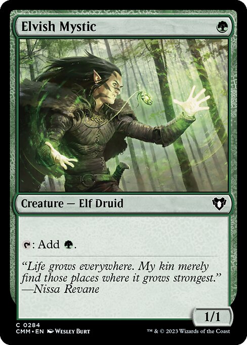 Elvish Mystic - Commander Masters - 284