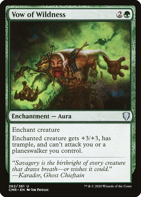 Vow of Wildness - Commander Legends - 262