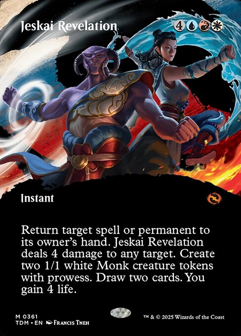 Jeskai Revelation - Tarkir: Dragonstorm - 361