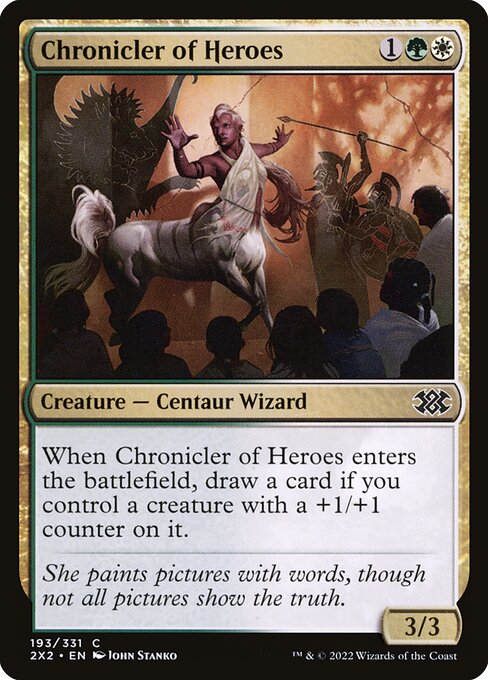 Chronicler of Heroes - Double Masters 2022 - 193