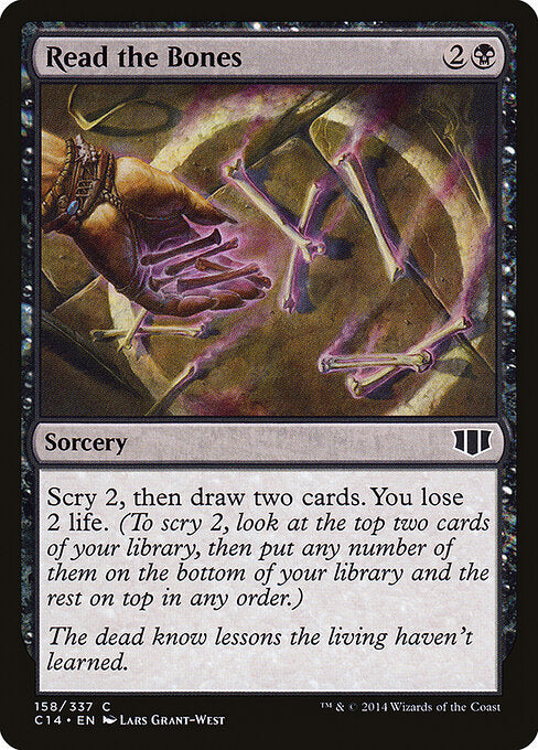 Read the Bones - Commander 2014 - 158