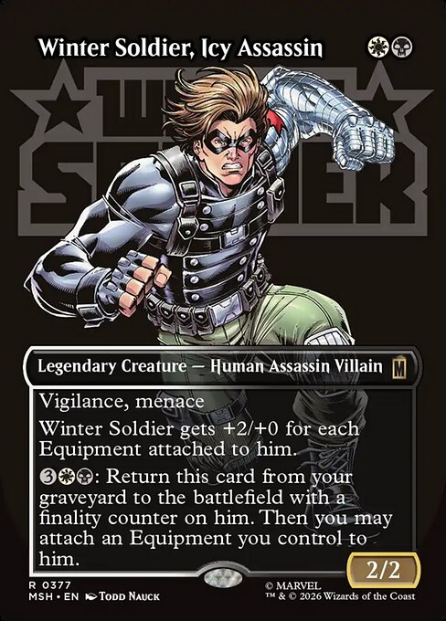 Winter Soldier, Icy Assassin - Marvel Super Heroes - 377