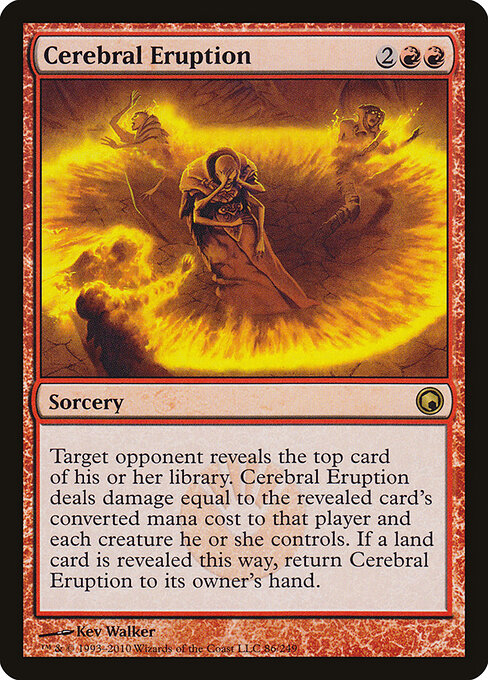 Cerebral Eruption - Scars of Mirrodin - 86