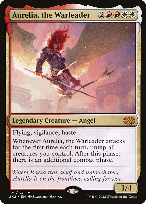 Aurelia, the Warleader - Double Masters 2022 - 179