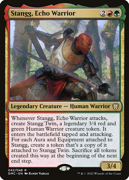 Stangg, Echo Warrior - Dominaria United Commander - 42