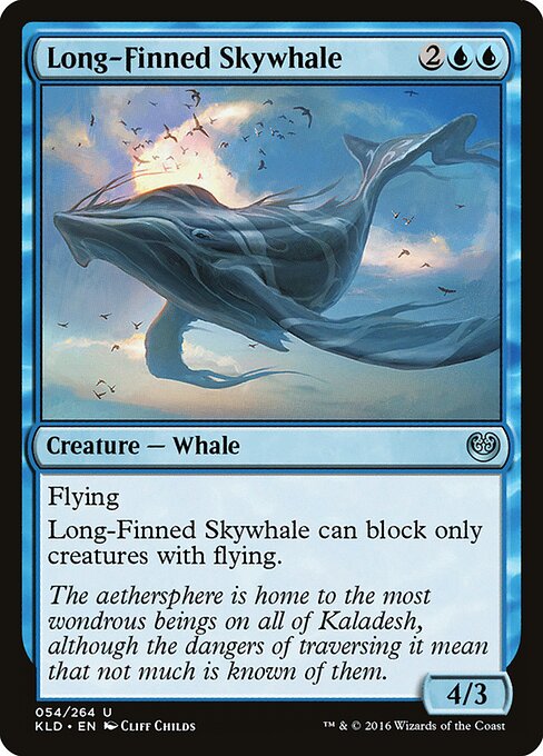 Long-Finned Skywhale - Kaladesh - 54