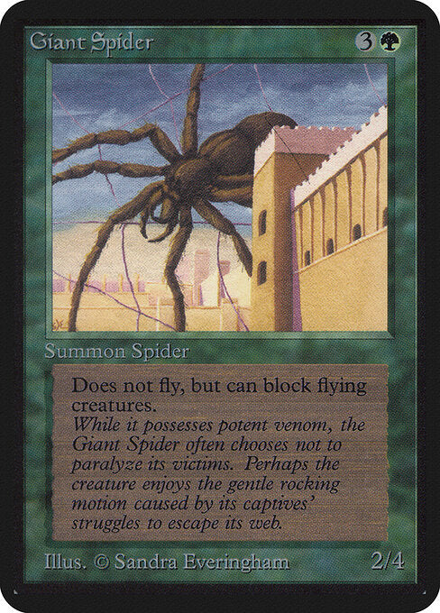 Giant Spider - Limited Edition Alpha - 198