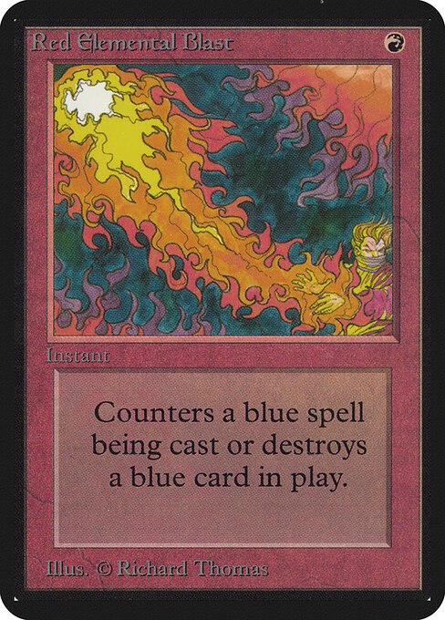Red Elemental Blast - Limited Edition Alpha - 169