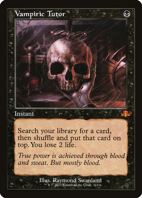 Vampiric Tutor - Dominaria Remastered - 314