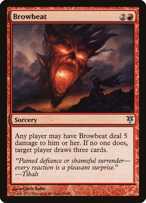 Browbeat - Duel Decks: Sorin vs. Tibalt - 66