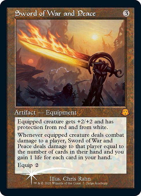 Sword of War and Peace - Judge Gift Cards 2023 - 5