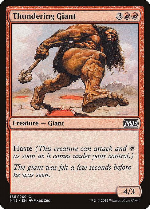 Thundering Giant - Magic 2015 - 165