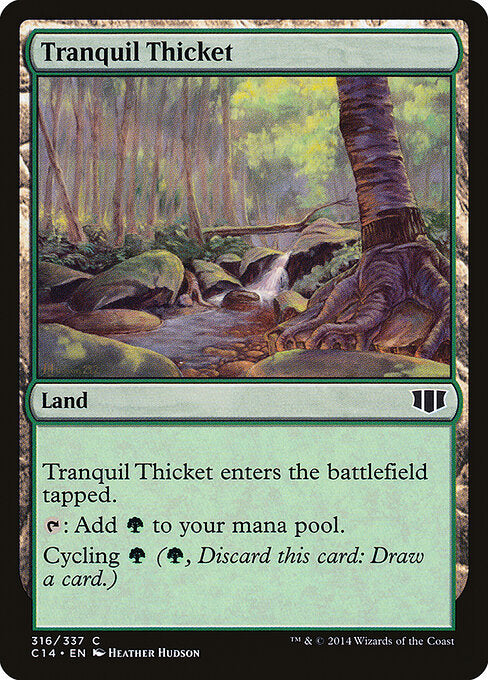 Tranquil Thicket - Commander 2014 - 316