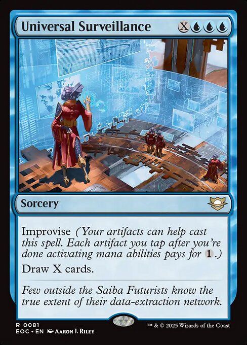Universal Surveillance - Edge of Eternities Commander - 81