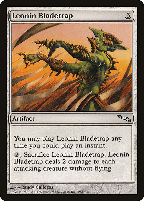 Leonin Bladetrap - Mirrodin - 192
