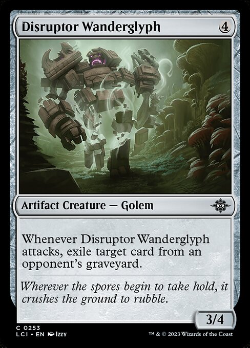Disruptor Wanderglyph - The Lost Caverns of Ixalan - 253