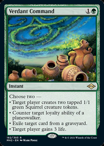 Verdant Command [Modern Horizons 2]