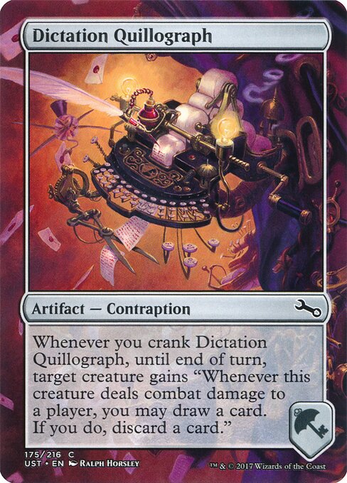 Dictation Quillograph - Unstable - 175