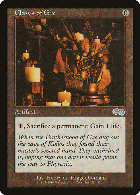 Claws of Gix - Urza's Saga - 290