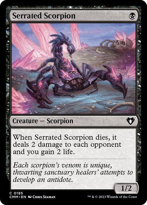 Serrated Scorpion - Commander Masters - 185
