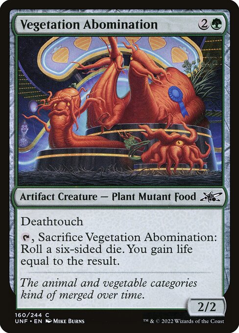 Vegetation Abomination - Unfinity - 160