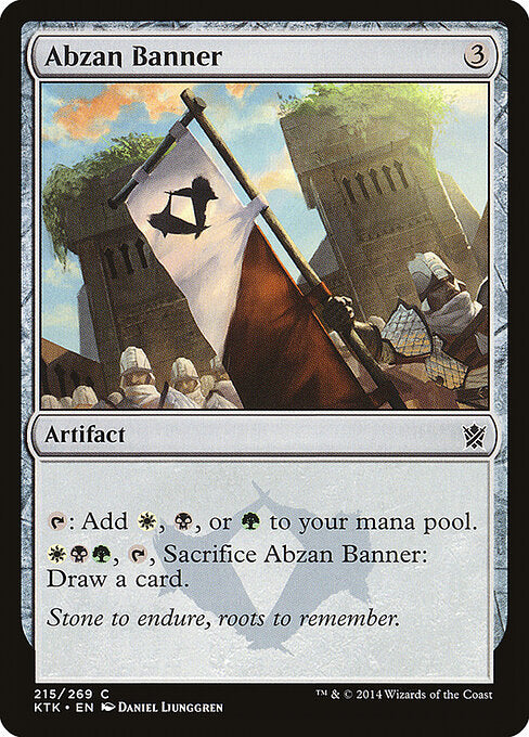 Abzan Banner - Khans of Tarkir - 215