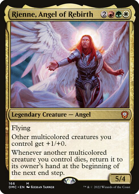 Rienne, Angel of Rebirth - Dominaria United Commander - 166