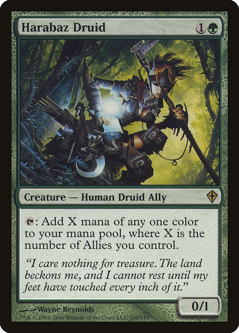 Harabaz Druid - Worldwake - 105