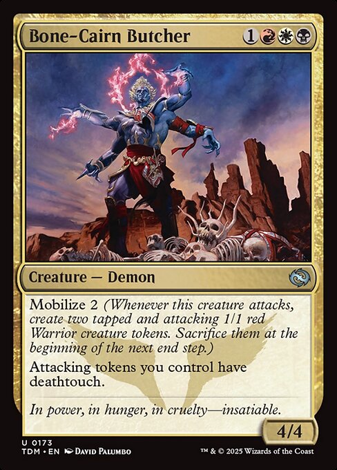 Bone-Cairn Butcher - Tarkir: Dragonstorm - 173