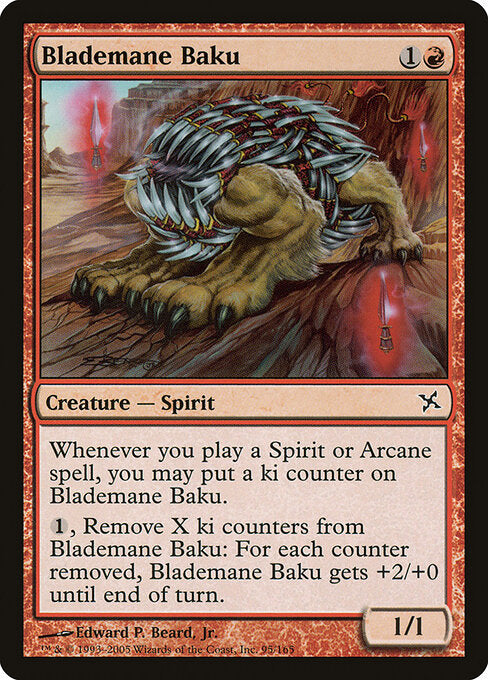 Blademane Baku - Betrayers of Kamigawa - 95