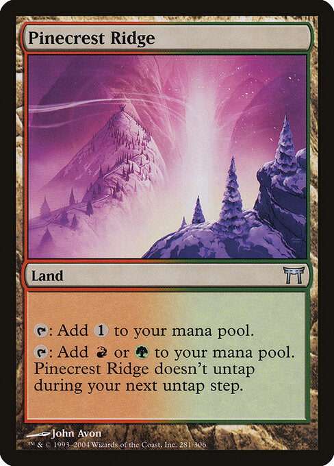 Pinecrest Ridge - Champions of Kamigawa - 281
