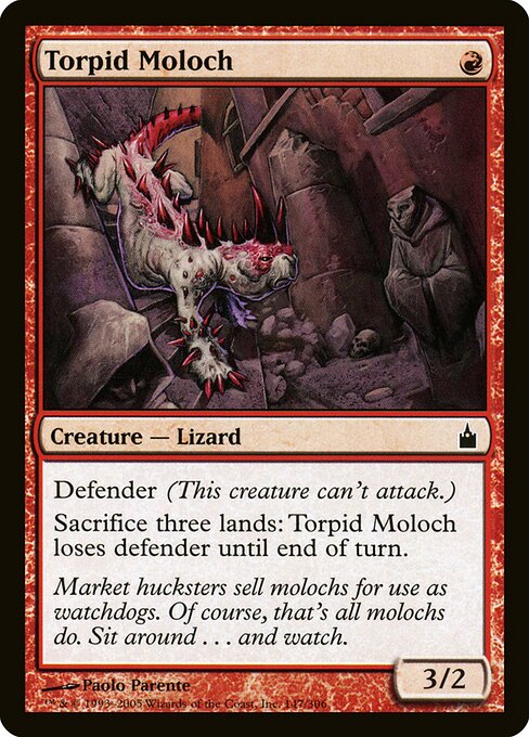 Torpid Moloch - Ravnica: City of Guilds - 147