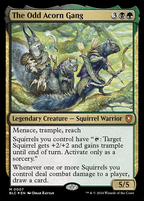 The Odd Acorn Gang - Bloomburrow Commander - 7