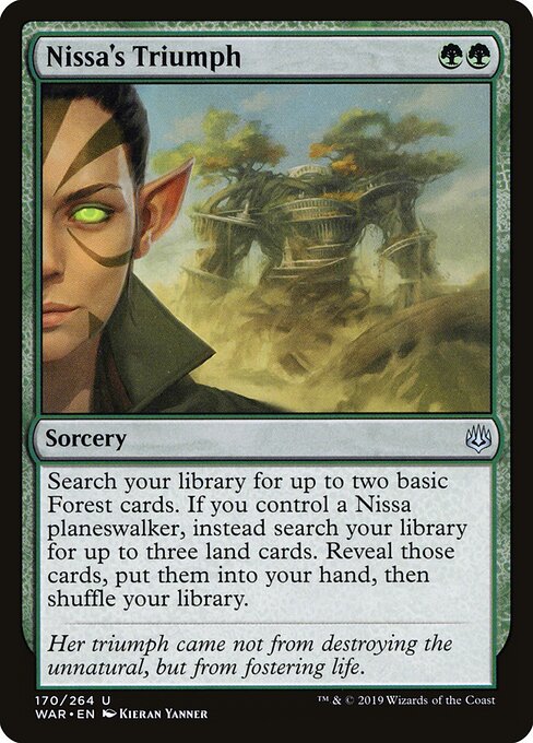 Nissa's Triumph - War of the Spark - 170