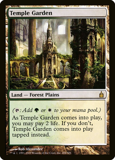 Temple Garden - Ravnica: City of Guilds - 284