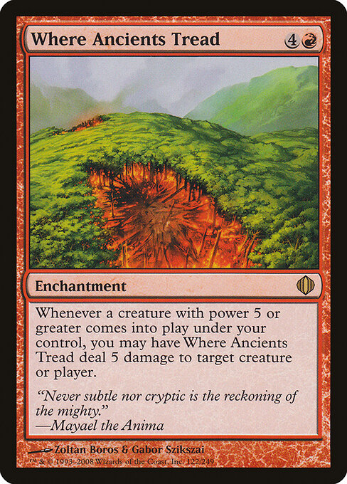 Where Ancients Tread - Shards of Alara - 122