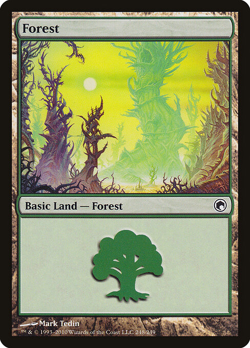 Forest - Scars of Mirrodin - 248