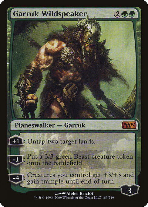 Garruk Wildspeaker - Magic 2010 - 183