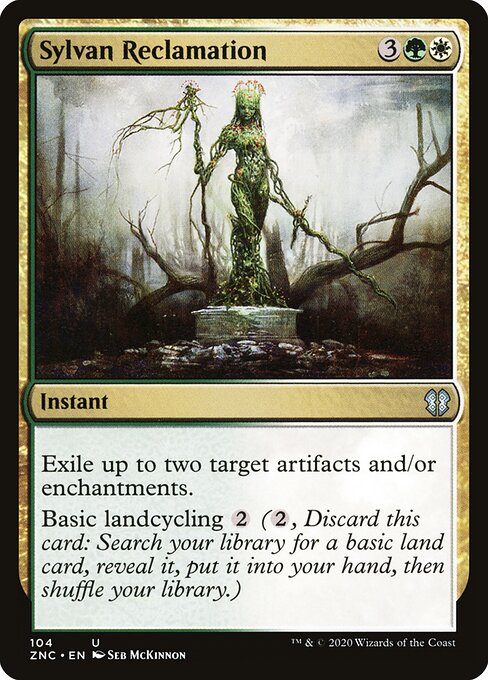 Sylvan Reclamation - Zendikar Rising Commander - 104