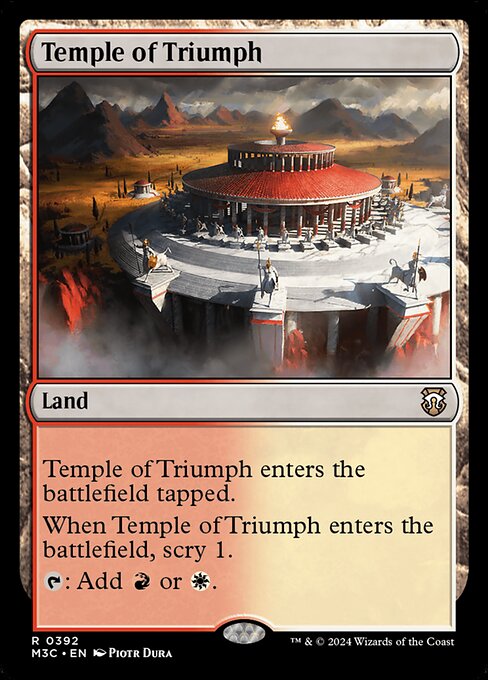 Temple of Triumph - Modern Horizons 3 Commander - 392