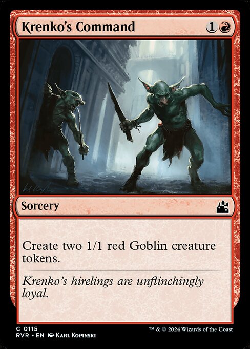 Krenko's Command - Ravnica Remastered - 115