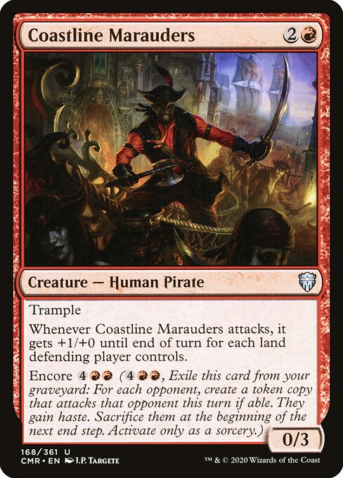 Coastline Marauders - Commander Legends - 168