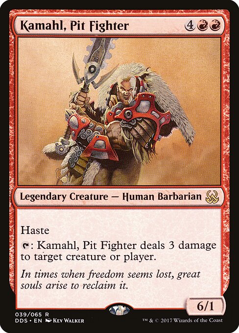 Kamahl, Pit Fighter - Duel Decks: Mind vs. Might - 39
